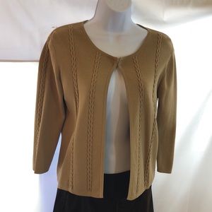 J.A.C. Petite sweater cover up. Very pretty & warm